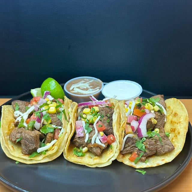 Shrimp Camaron… 3 Tacos.