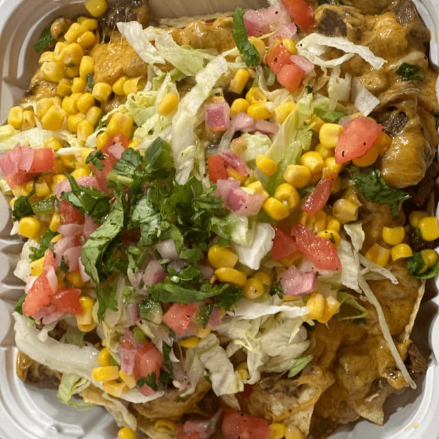 Cheese Nachos.
